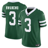 New York Jets #3 Kene Nwangwu Green 2026 F.U.S.E. Vapor Untouchable Limited