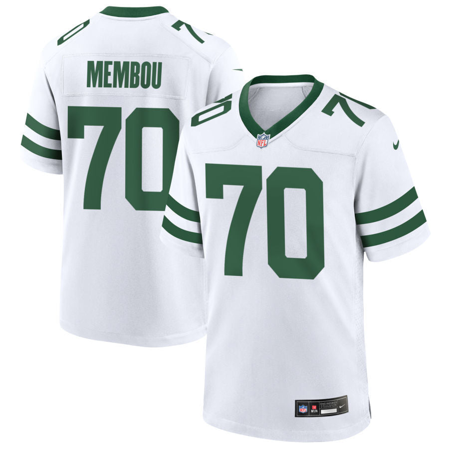 New York Jets #70 Armand Membou Style 2
