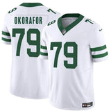 New York Jets #79 Chukwuma Okorafor White 2025 F.U.S.E. Vapor Untouchable