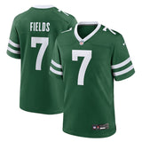 New York Jets #7 Justin Fields Game Player Jersey - Legacy Green