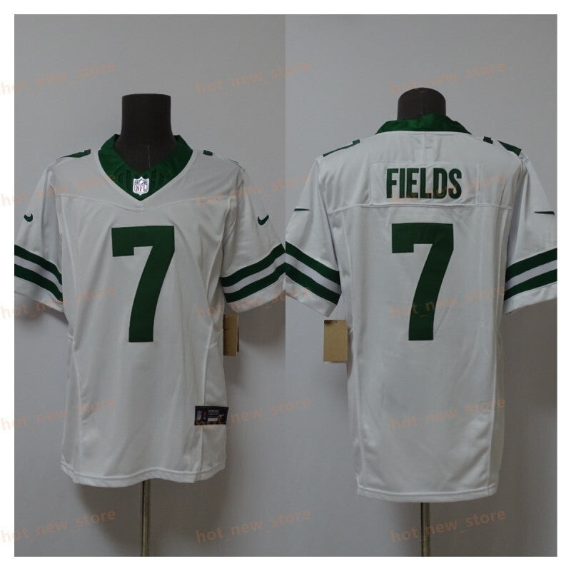 New York Jets #7 Justin Fields Jets 3 Edition Style 3