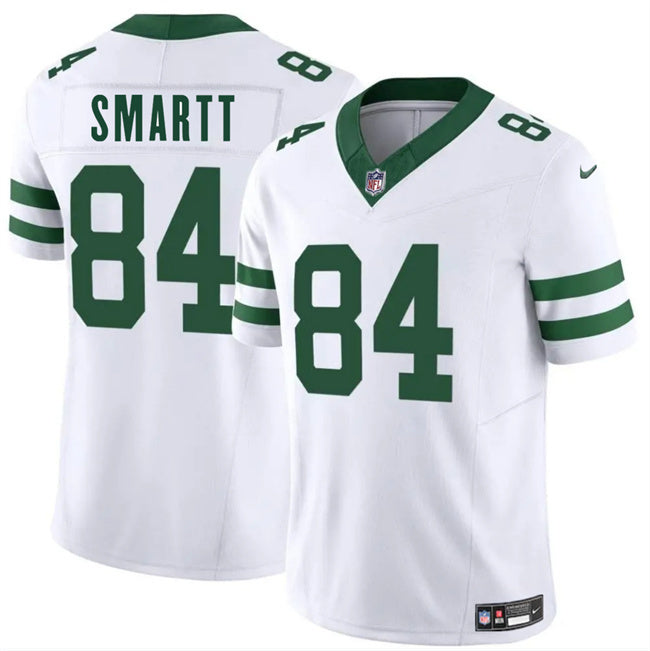 New York Jets #84 Stone Smartt White 2025 F.U.S.E. Vapor Untouchable Limited