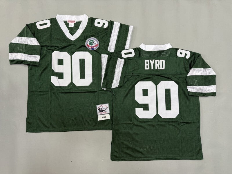 New York Jets #90 Dennis Byrd New York Jets