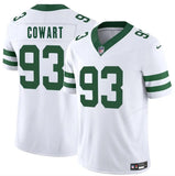 New York Jets #93 Byron Cowart White 2025 F.U.S.E. Vapor Untouchable Limited