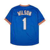 New York Mets #1 MOOKIE WILSON Style 7