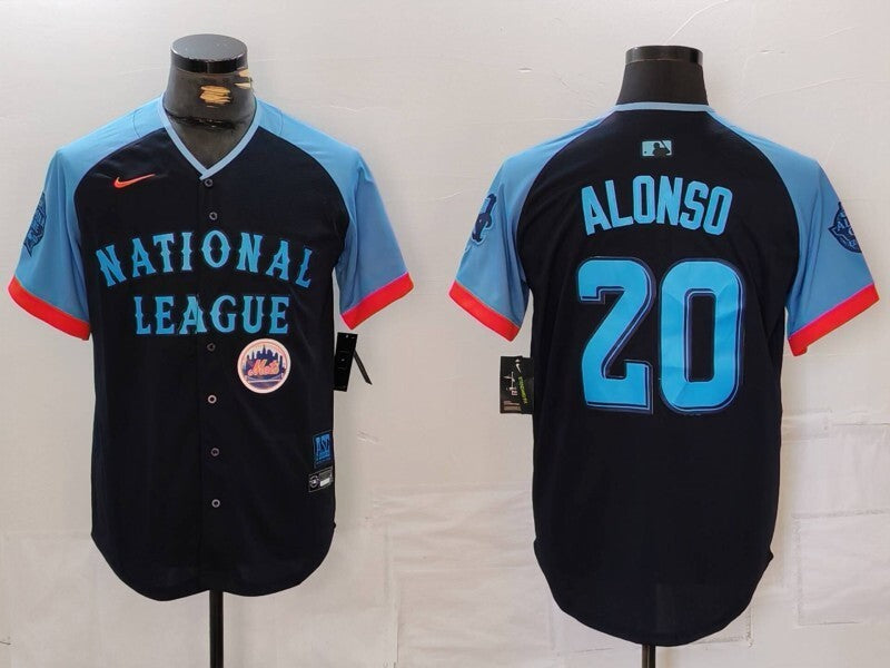 New York Mets #20 Pete Alonso Mets 24 All-Star