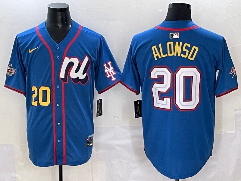 New York Mets #20 Pete Alonso Mets 25 All-Star