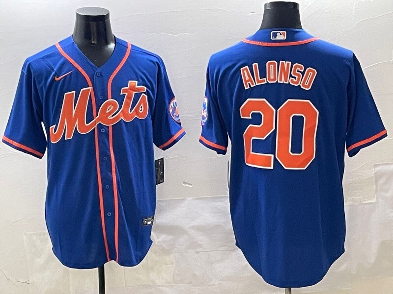 New York Mets #20 Pete Alonso Mets Adult Style 2