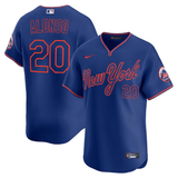 New York Mets #20 Pete Alonso Mets Retro Adult