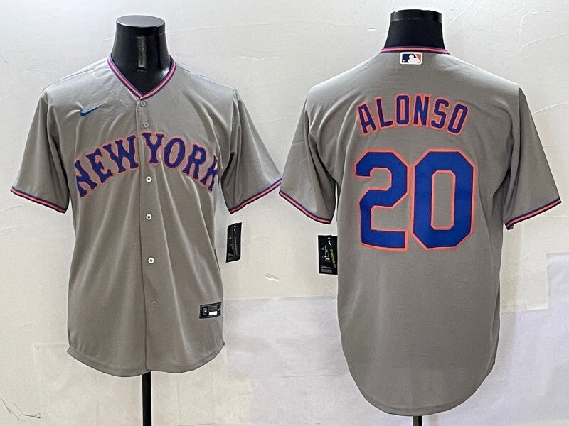 New York Mets #20 Pete Alonso Mets V2 Style 2