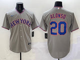 New York Mets #20 Pete Alonso Mets V2 Style 2
