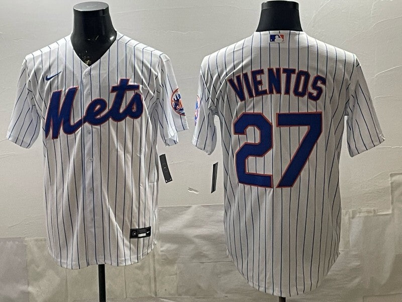 New York Mets #27 Mark Vientos Mets Adult Style 1