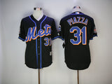 New York Mets #31 Mets 31 Black With Logo Logo