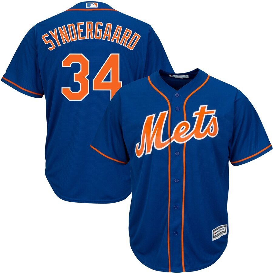 New York Mets #34 Noah Syndergaard Style 1