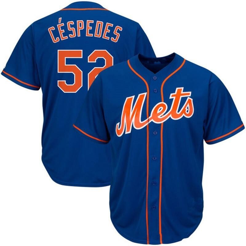 New York Mets #52 Yoenis Cespedes Style 4