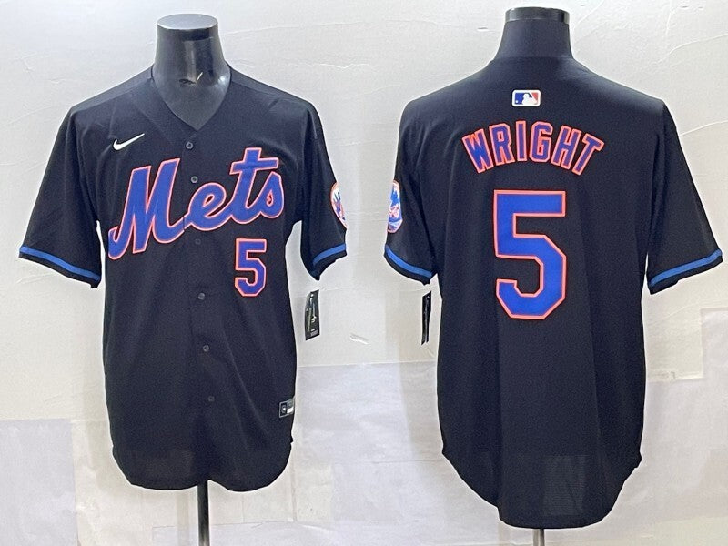 New York Mets #5 David Wright Mets Adult Style 6