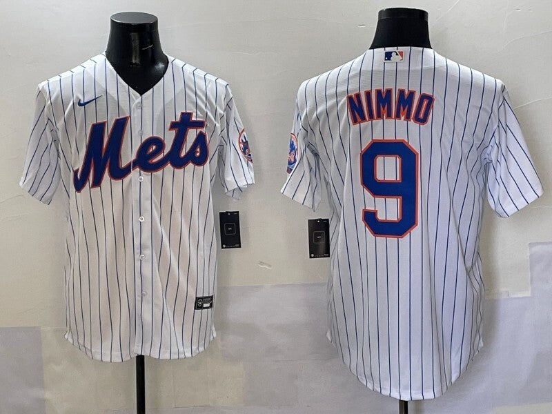 New York Mets #9 Brandon Nimmo Mets Adult Style 2