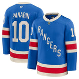 New York Rangers #10 Artemi Panarin Centennial Premium Jersey - Blue
