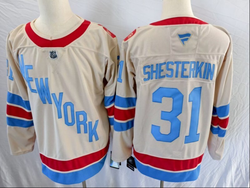 New York Rangers #31 Igor Shesterkin Rangers 25