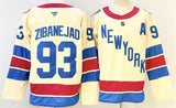 New York Rangers #93 Mika Zibanejad Beige 2025-26 Winter Classic With A Patch