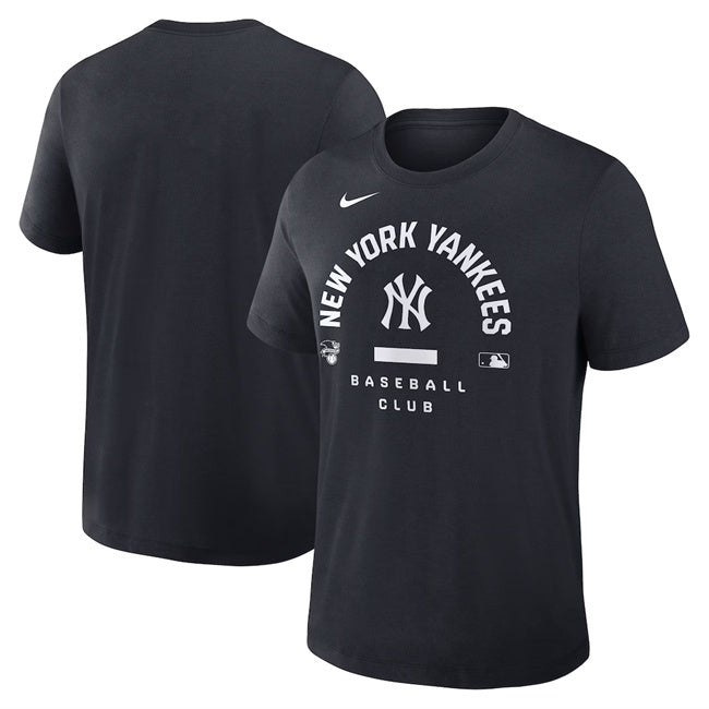 New York Yankees Black Collection Early Work Tri-Blend Dri-FIT T-Shirt