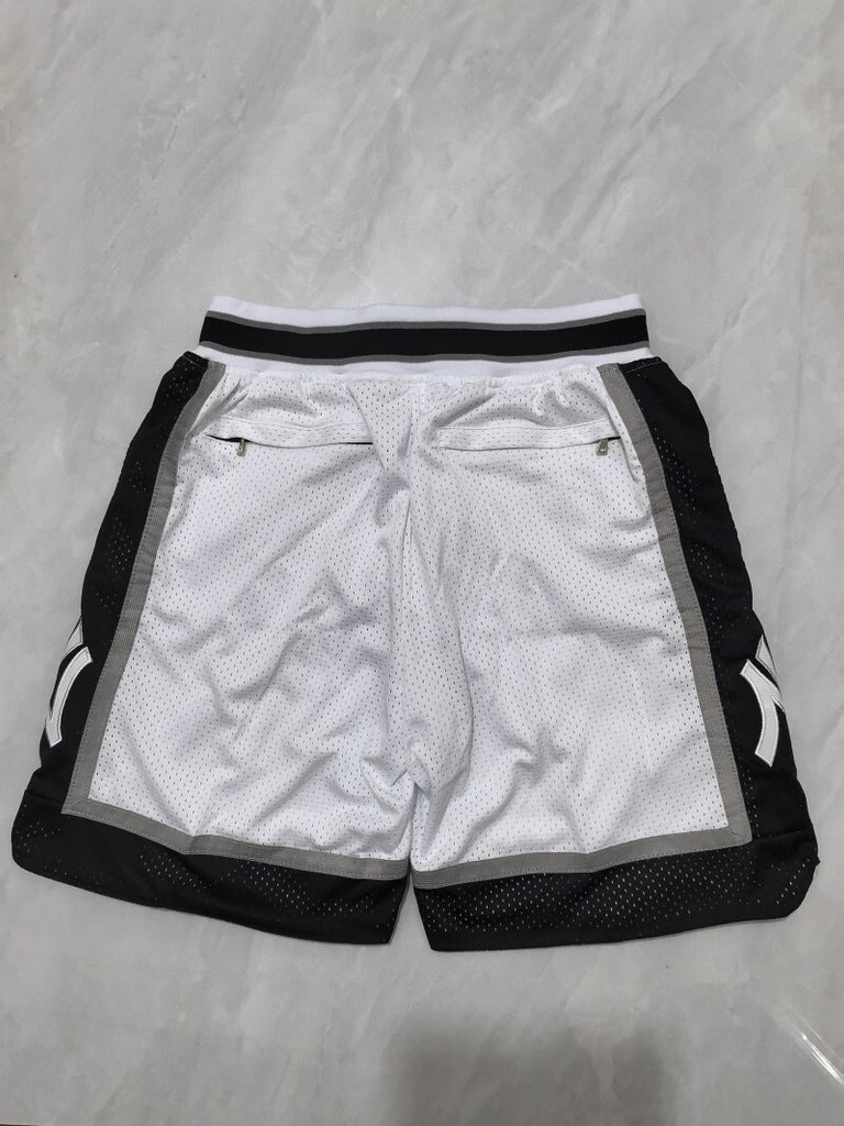 New York Yankees Yankees White Shorts (2)_[1]