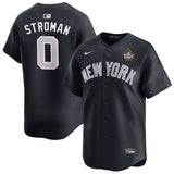 New York Yankees #0 Marcus Stroman 2024 World Series Alternate – Navy