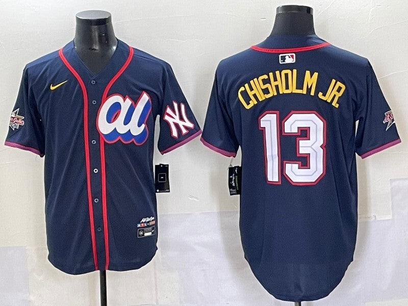 New York Yankees #13 Jazz Chisholm Jr. Yankees 25 All-Star Style 2