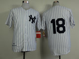 New York Yankees #18 Didi Gregorius Yankees 18 White 1956 Retro