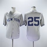 New York Yankees #25 Gleyber Torres Yankees 25 Gray Fan