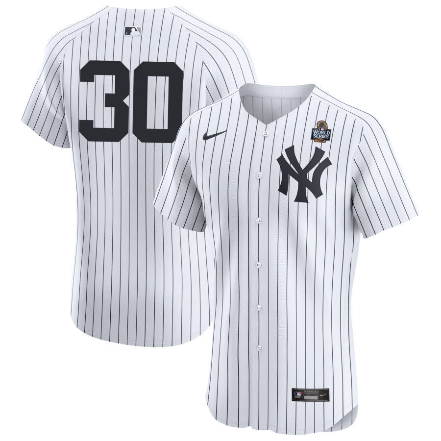 New York Yankees #30 Luke Weaver 2024 World Series Elite Home