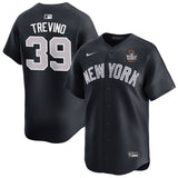 New York Yankees #39 Jose Trevino 2024 World Series Alternate – Navy