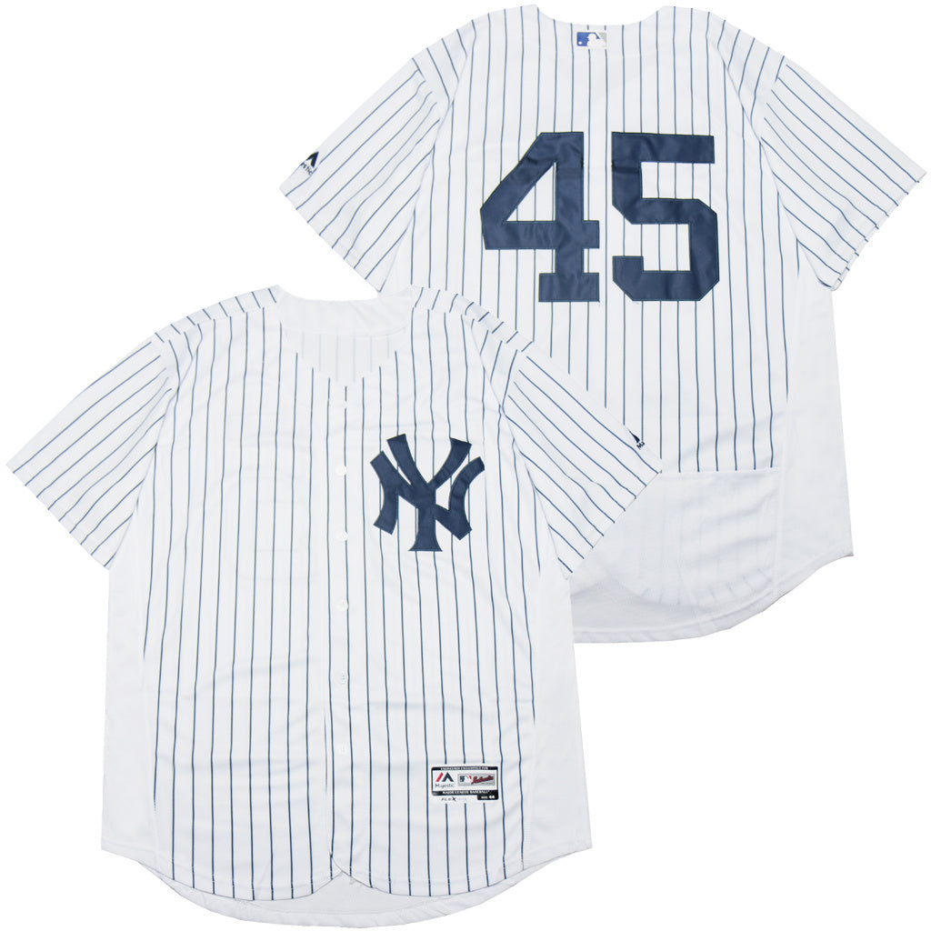 New York Yankees #45 Gerrit Cole Yankees 45 White Elite