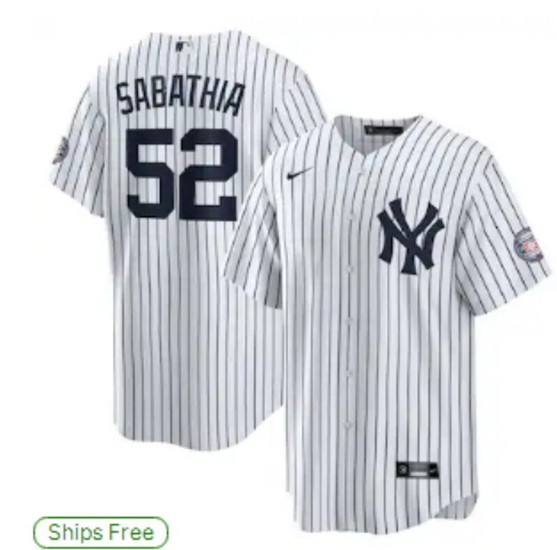 New York Yankees #52 Sabathia Yankees 5 Collaboration