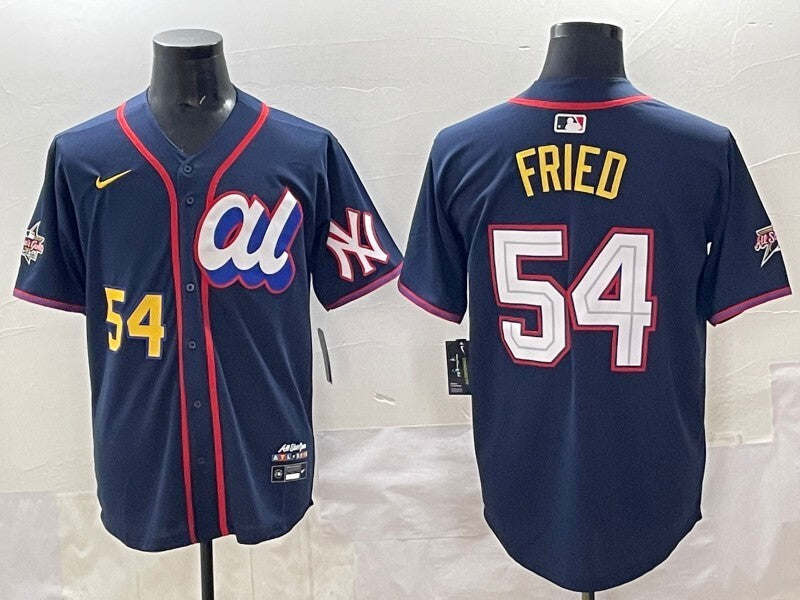 New York Yankees #54 Max Fried Yankees 25 All-Star