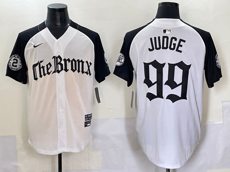 New York Yankees #99 Aaron Judge Yankees 5 Collaboration Style 4