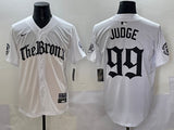 New York Yankees #99 Aaron Judge Yankees 5 Collaboration Style 6