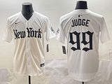 New York Yankees #99 Aaron Judge Yankees 5 Collaboration Style 9