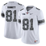 Nick Vannett 81 Pattern White