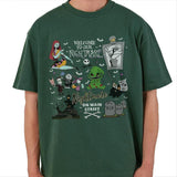Nightmare On The Main Street T-Shirt, Horror Halloween Sweatshirt, Halloween Couple Hoodie, Trick Or Treat , Spooky , Halloween Pumpkin