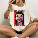 No More Stolen Sister Shirt, America Native Shirt, Wear Red For My Sister Tee, No More Shirt, Missing Women Shirt