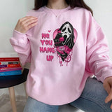 No You Hang Up Shirt,Ghostface Valentine Shirt,Halloween Shirt,Halloween Gift,Funny Valentine Shirt,Funny Ghostface Tee,Funny Valentines Tee