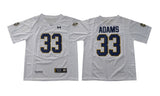 Norte Dame Fighting Irish 2017 Under Armour Adams 33 White .jpg