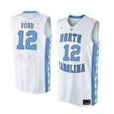 North Carolina FORD 12 White