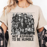 Not Aspiring To Be Humble Shirt , Harris Walz 2024 shirt