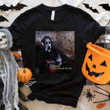 Nothin' Just Chillin' Killin' Shirt, Ghostface Shirt, Funny Halloween Shirt, Scream Shirt, Horror Shirt, Halloween Gift Shirt, Halloween Tee