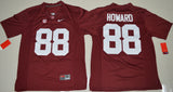 O.J Howard 88 Burgundy