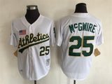 Oakland Athletics #25 Mark McGwire Style 1