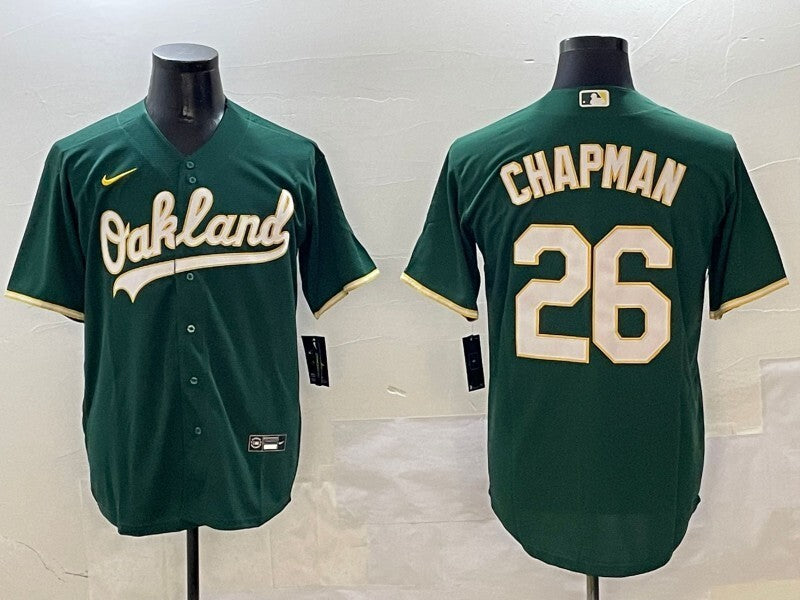 Oakland Athletics #26 Matt Chapman Athletics Fan Edition