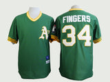 Oakland Athletics #34 Athletics 34 Green